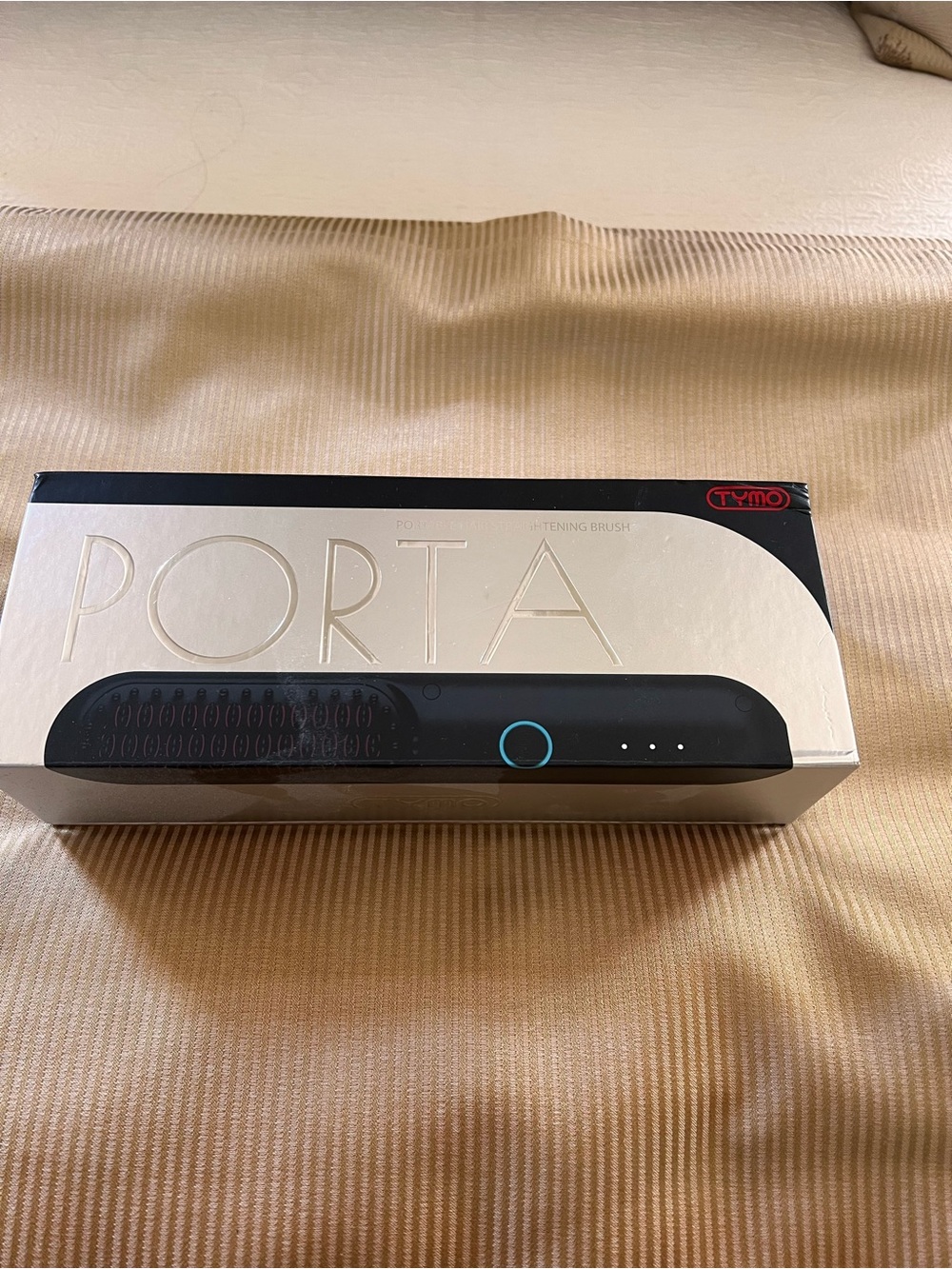 TYMO PORTA Portable Hair Straightening Brush — Black

✨ TYMO PORTA Portable Hair